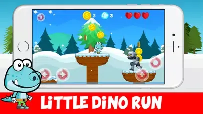 Little Dino Run - Snow Monster Adventure Screenshots