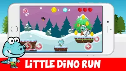 Little Dino Run - Snow Monster Adventure Screenshots
