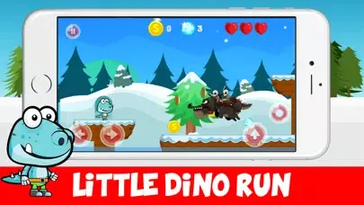 Little Dino Run - Snow Monster Adventure Screenshots