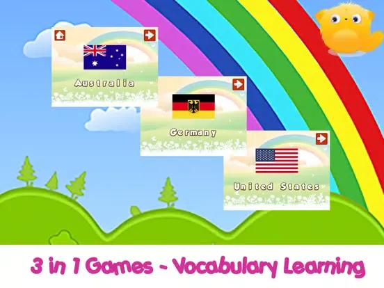 World Flags Learning - Words Reading & Vocabulary iPad  स्क्रीनशॉट
