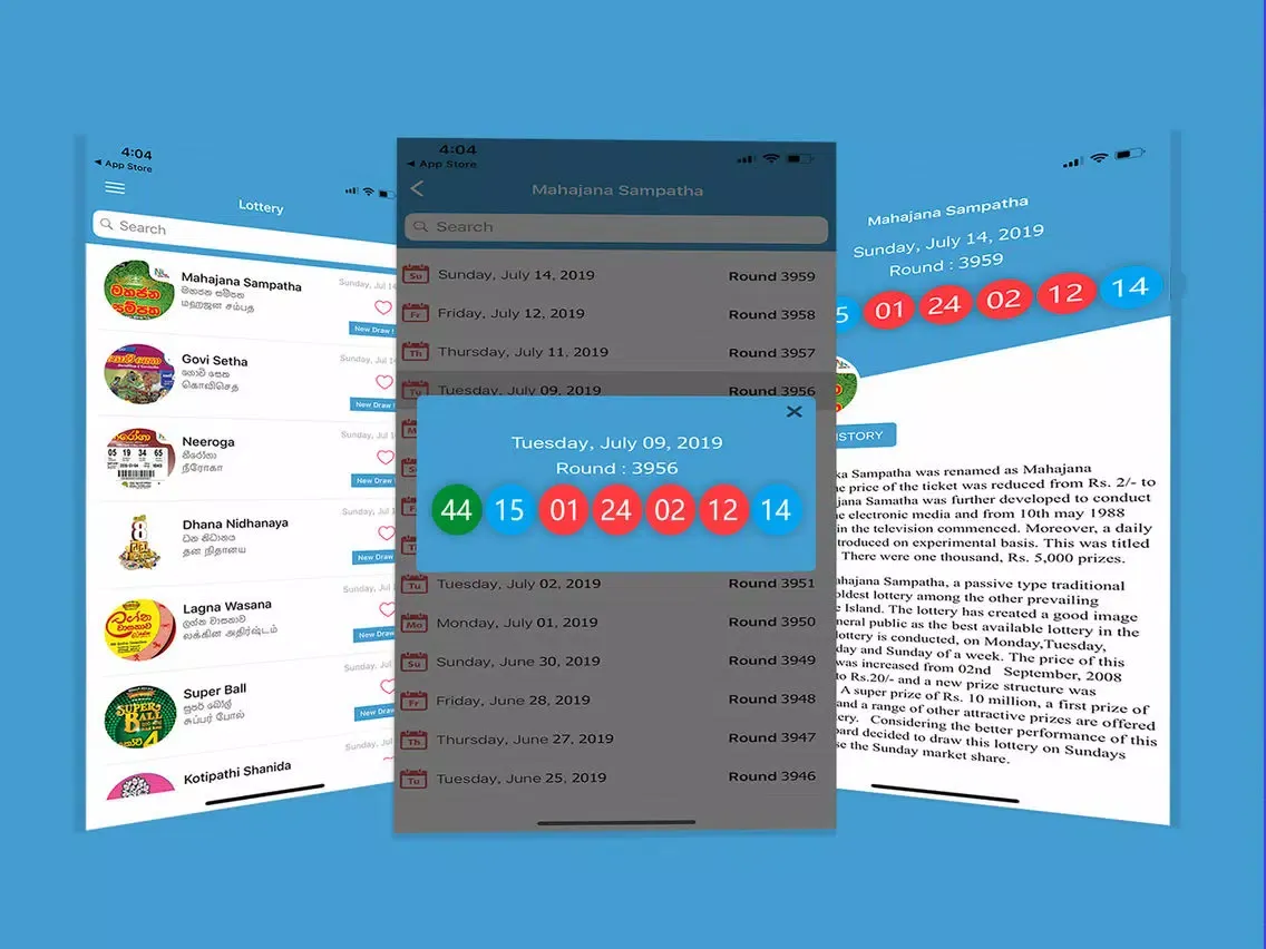 Capturas de pantalla de Lottery - Results iPad 