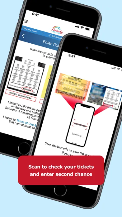 Captures d'écran de Kentucky Lottery Official App