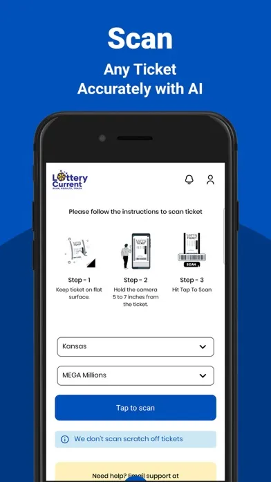 Kansas Lottery Ticket Scanner應用截圖