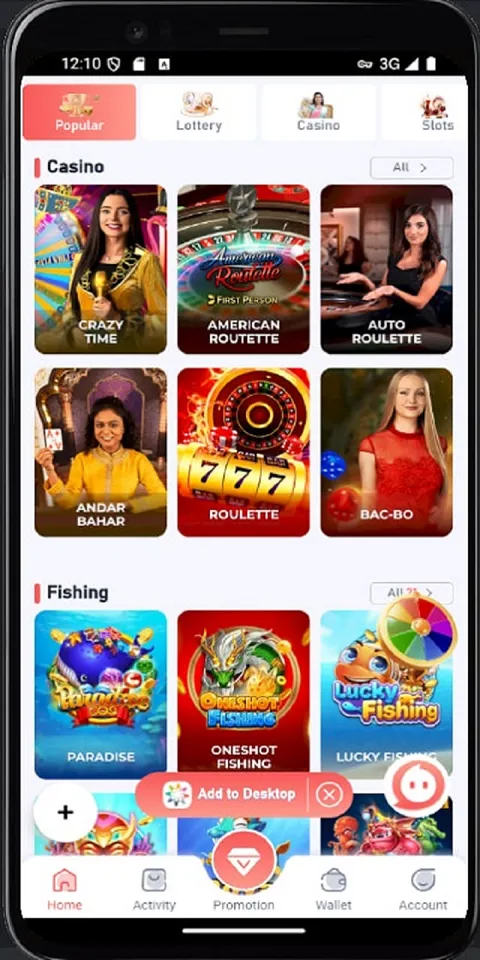 Cash Frenzy Games Link Screenshots