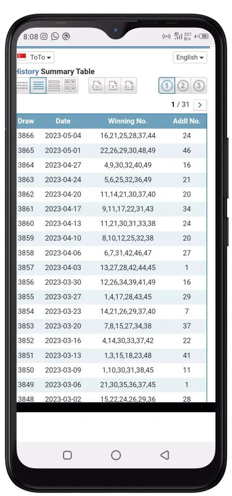 Lotto Numbers Generator Screenshots