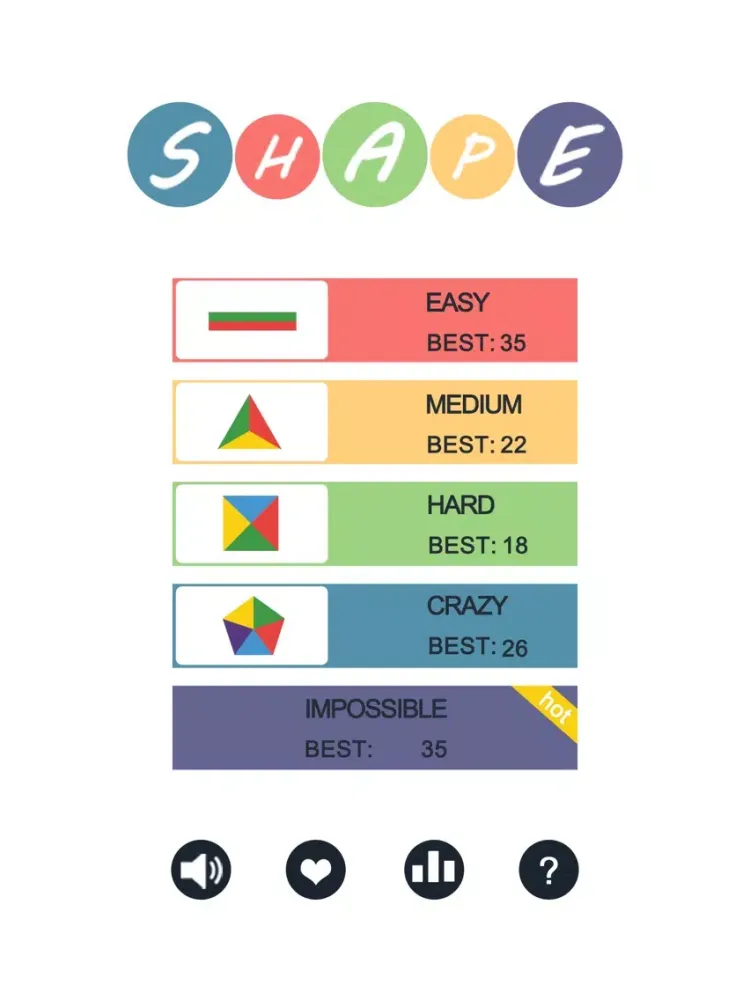 Ảnh chụp màn hình của Rotate Shape iPad 