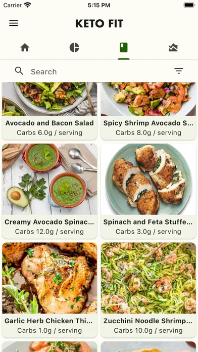 Скриншоты Keto Fit - Low Carb Diet Guide