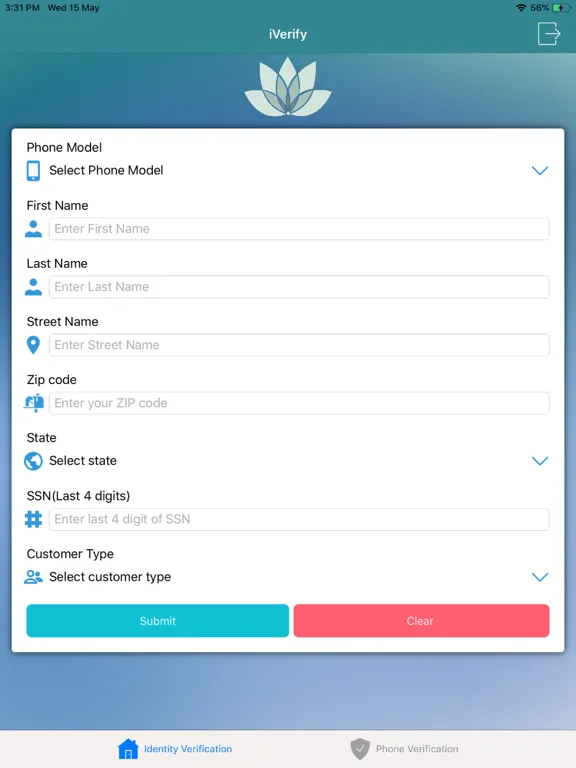 iVerify-Lotus iPad Screenshots