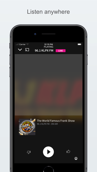 Capturas de pantalla de 96.1 KLPX