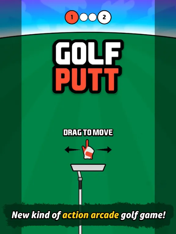 Ảnh chụp màn hình của Golf Putt iPad 