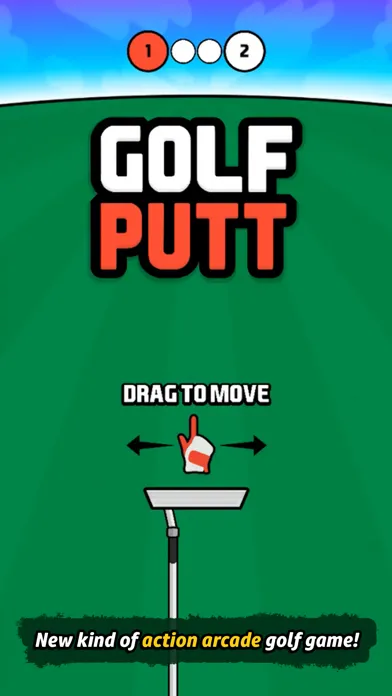 Ảnh chụp màn hình của Golf Putt
