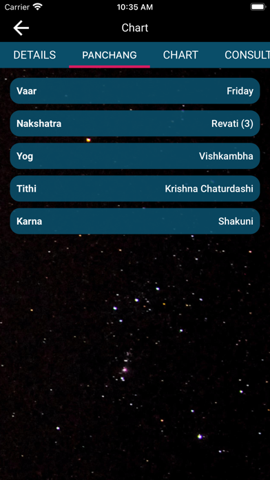 Скриншоты Prash Real Vedic Chart
