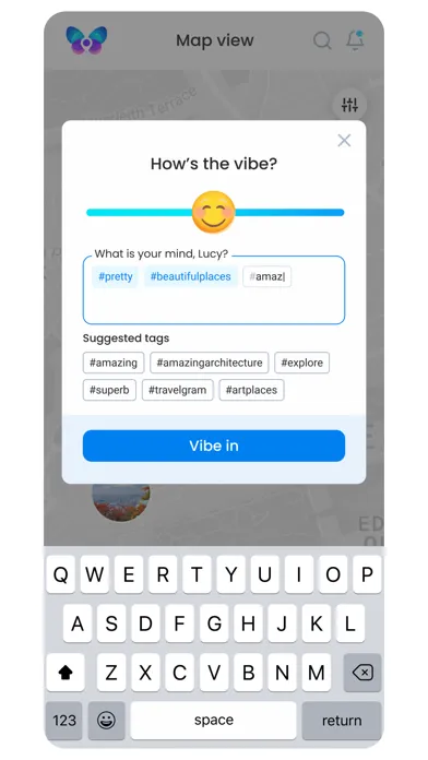 Butterfly Social Network سکرین شاٹس