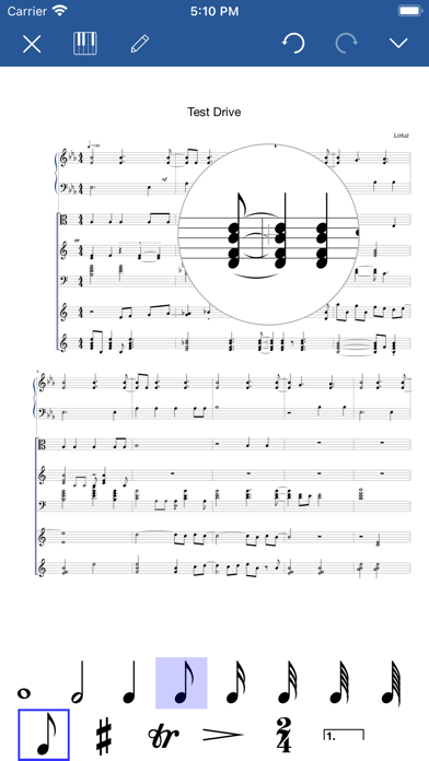 Notation Pad-Sheet Music Score应用截图