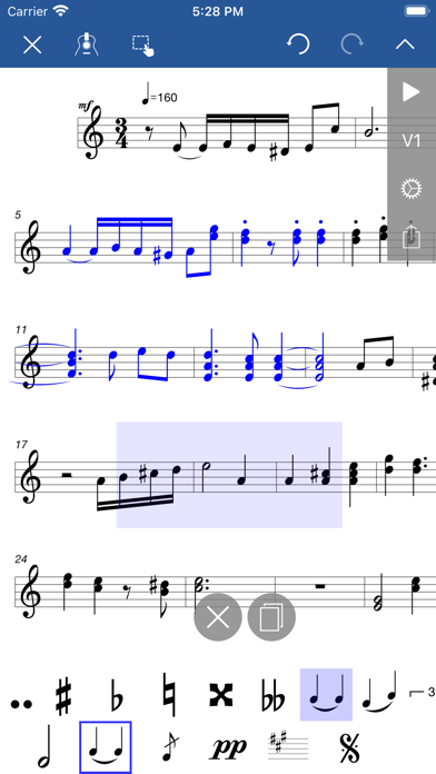 Notation Pad-Sheet Music Score应用截图