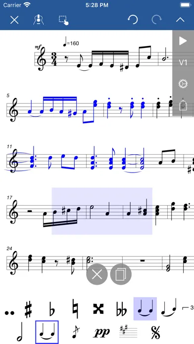 Notation Pad-Sheet Music Score应用截图