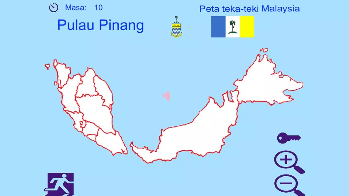 Peta teka teki Malaysia 스크린샷
