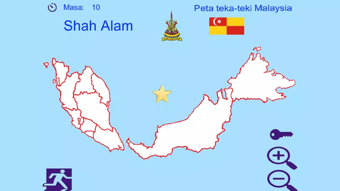 Peta teka teki Malaysia 스크린샷