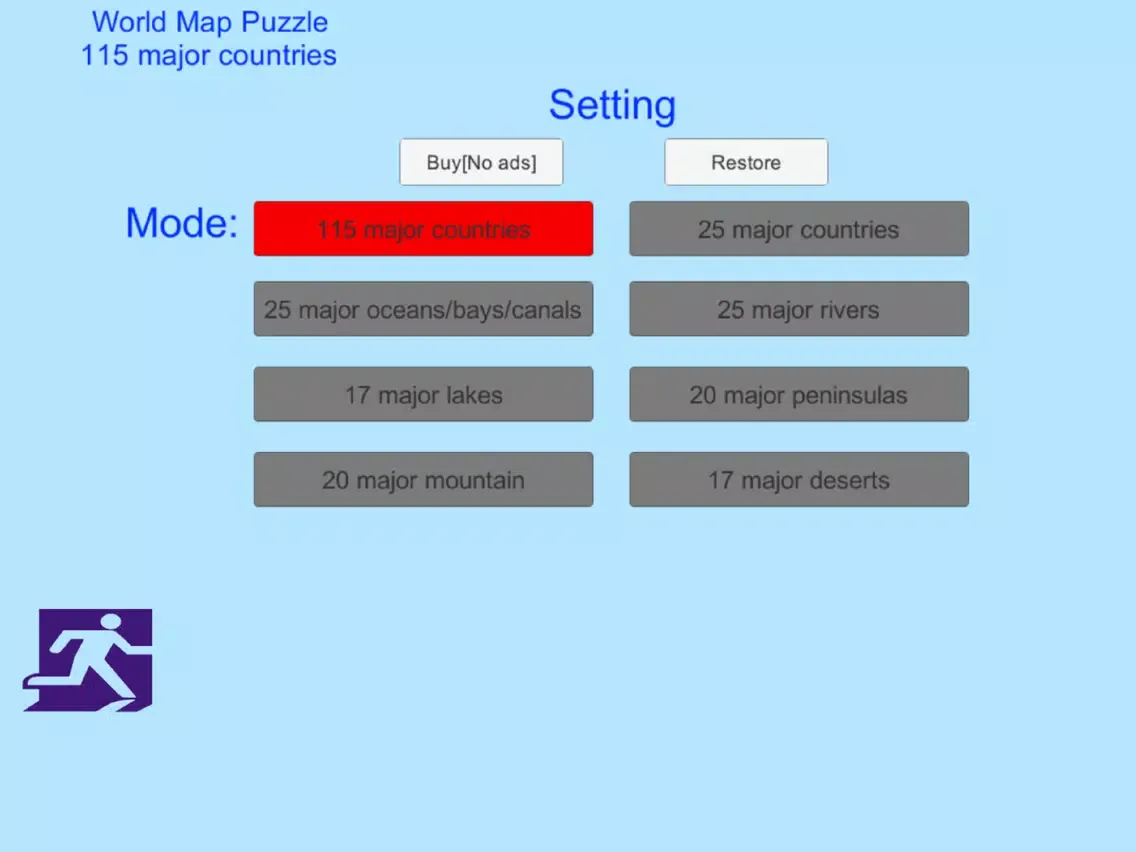 World Map Puzzle V2 iPad  Ekran Görüntüleri