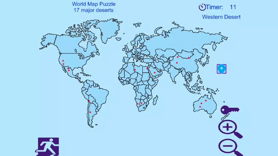 World Map Puzzle V2 Ekran Görüntüleri