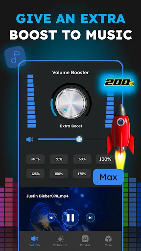 Ảnh chụp màn hình của Volume Booster, Sound Booster