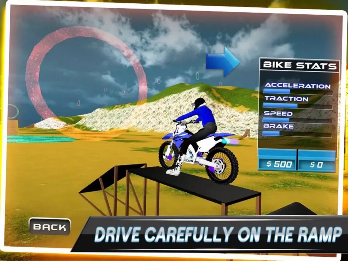 ภาพหน้าจอของ Motocross Crazy Racer Cup iPad 