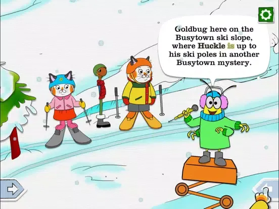 Busytown: Ski Tracks Mystery iPad  스크린샷