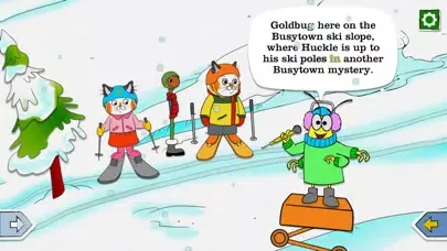 Busytown: Ski Tracks Mystery 스크린샷