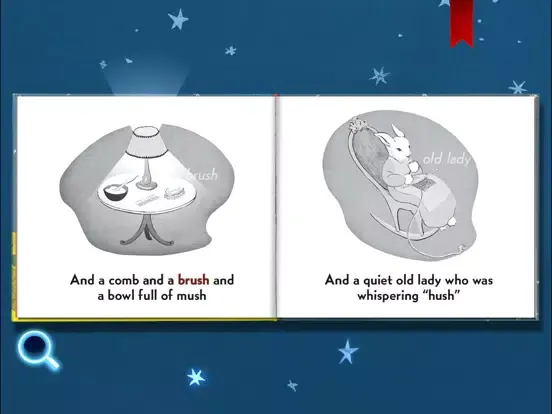 Capturas de pantalla de Goodnight Moon: School Edition iPad 