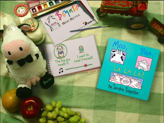 تصاویر Moo, Baa, La La La! - Sandra Boynton iPad 