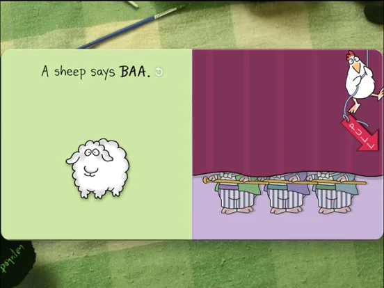 تصاویر Moo, Baa, La La La! - Sandra Boynton iPad 
