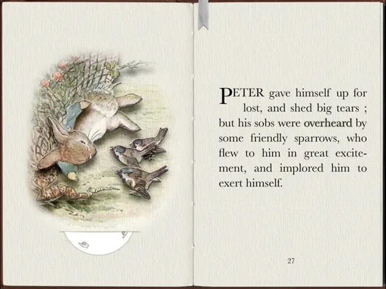 Zrzuty ekranu PopOut! The Tale of Peter Rabbit - Potter iPad 