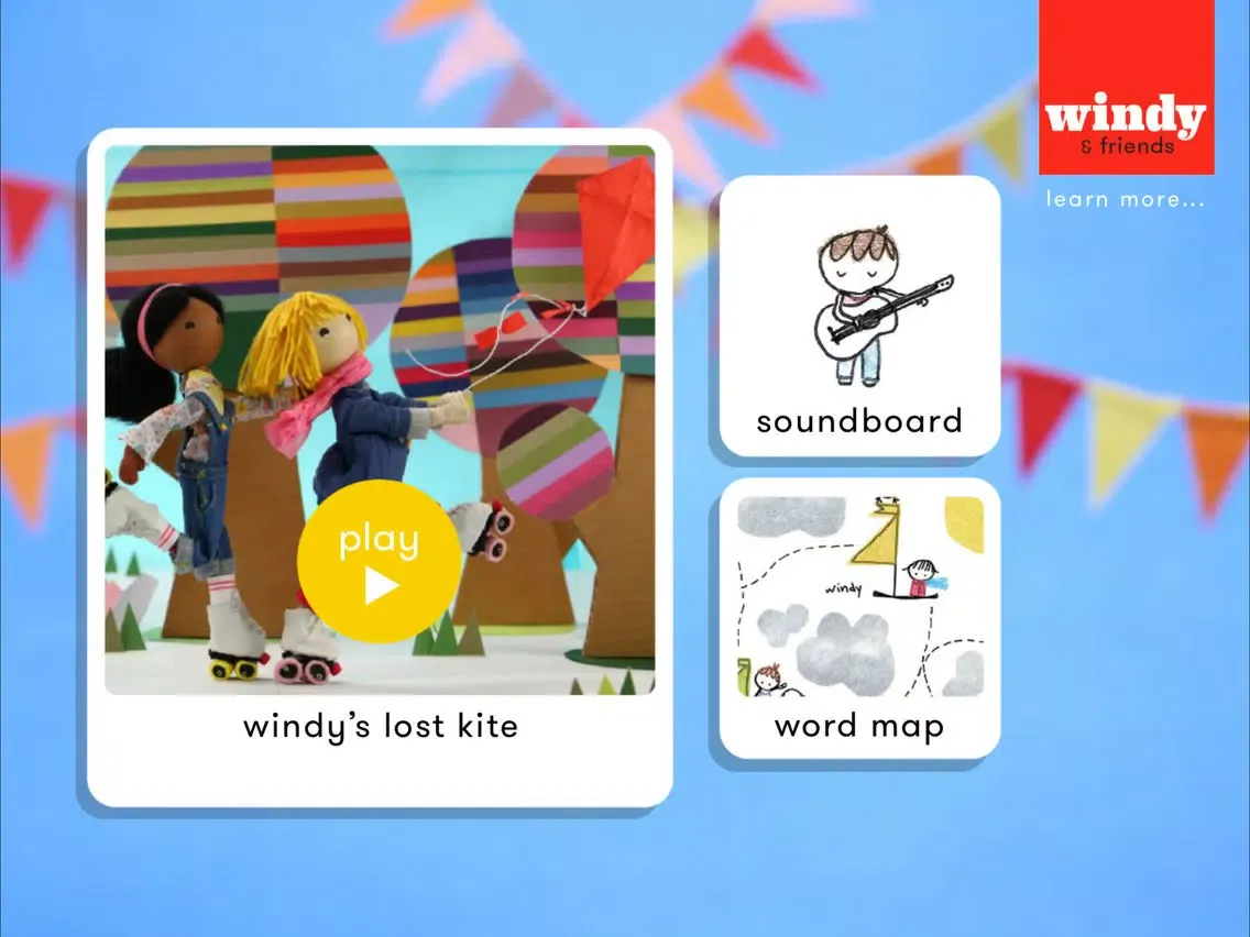 Windy's Lost Kite - Windy and Friends iPad 应用截图