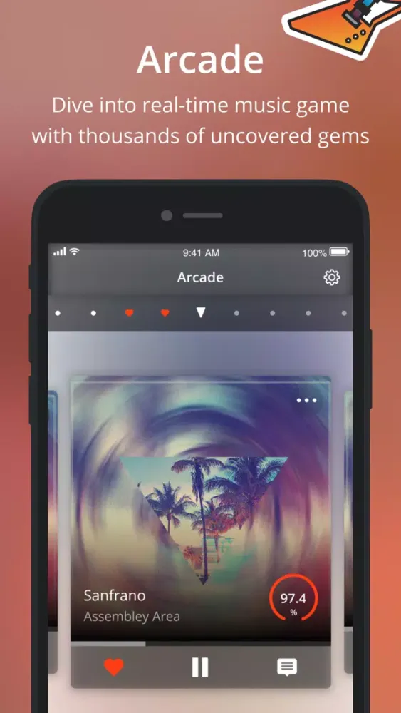 Capturas de pantalla de Louder.me - new music app