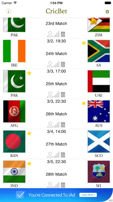 CricBet應用截圖