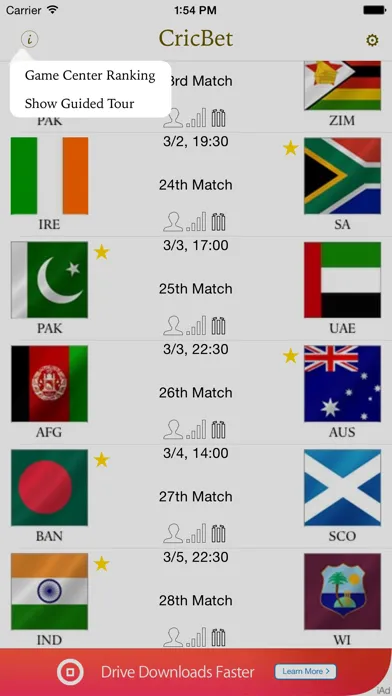 CricBet應用截圖
