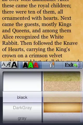 Captures d'écran de Alice's Adventures in Wonderland (illustrated)
