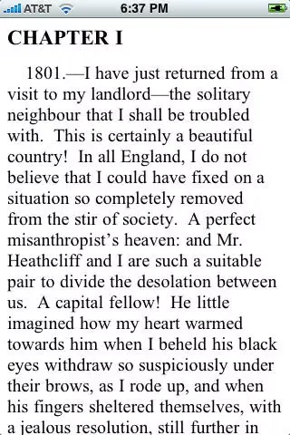 Captures d'écran de Wuthering Heights +EmilyBronte