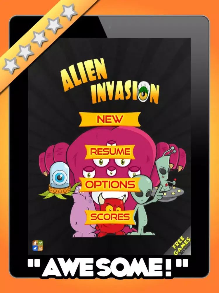 ภาพหน้าจอของ Alien Invasion Match 3 Game FREE iPad 