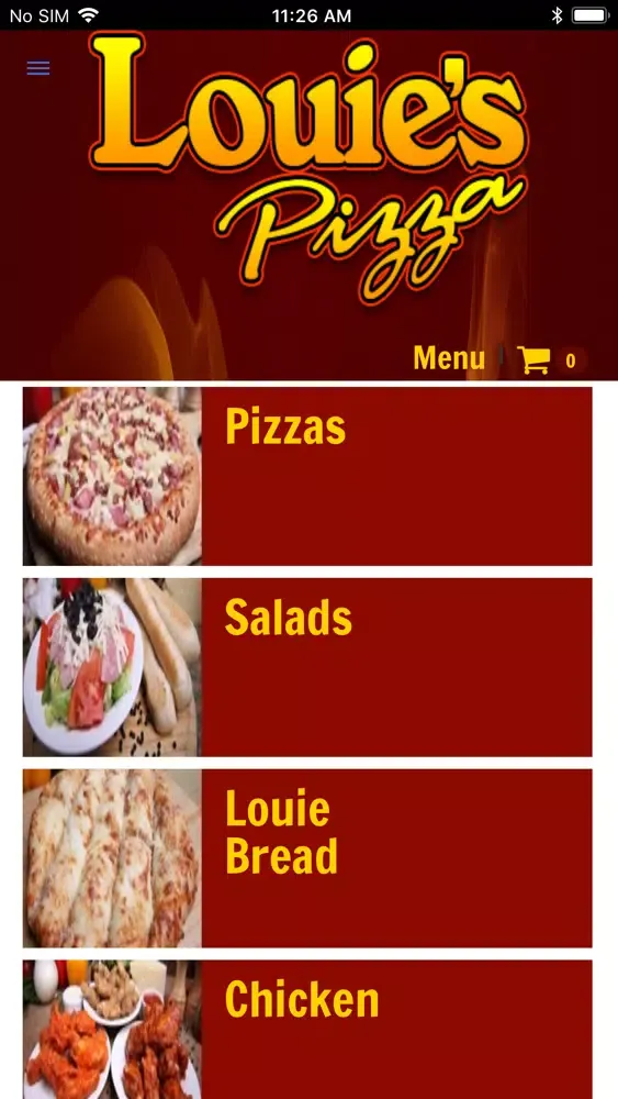 Louies Pizza Ekran Görüntüleri