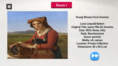Capturas de tela do Louis Léopold Robert