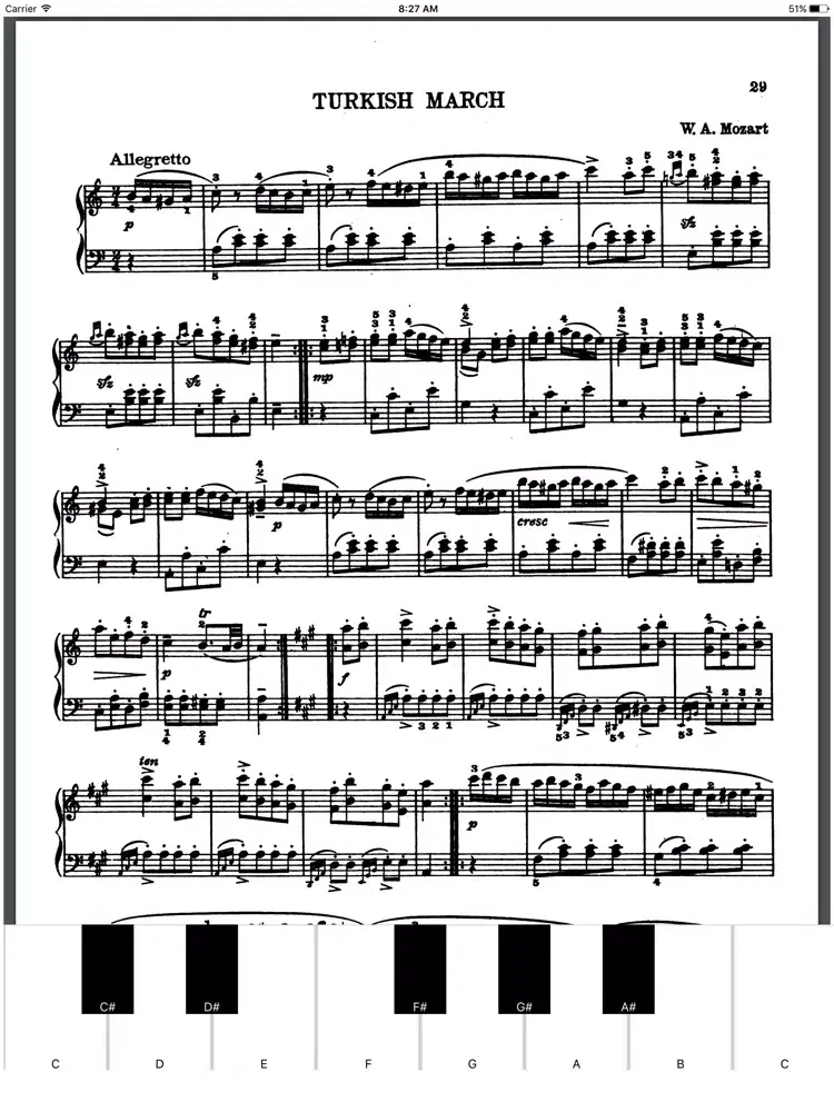 Скриншоты Masterpieces of Piano Music iPad 