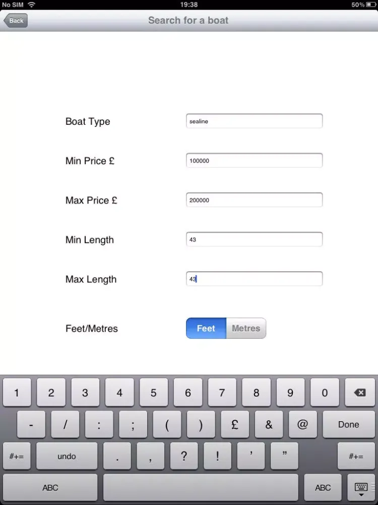 Top Boats Sales iPad 应用截图