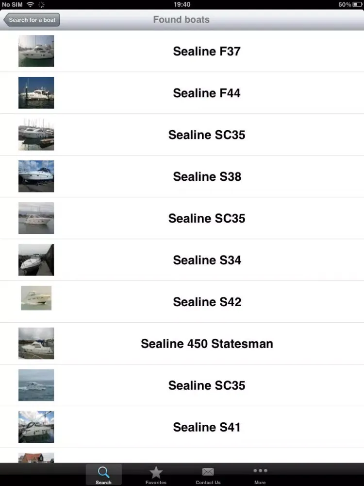 Top Boats Sales iPad 应用截图