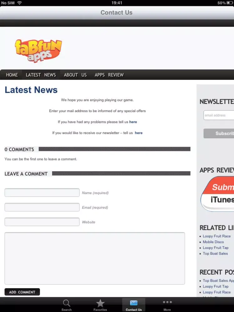 Top Boats Sales iPad 应用截图