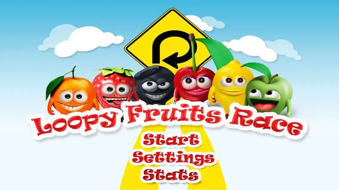 Screenshot di Loopy Fruit Race - free running racing game