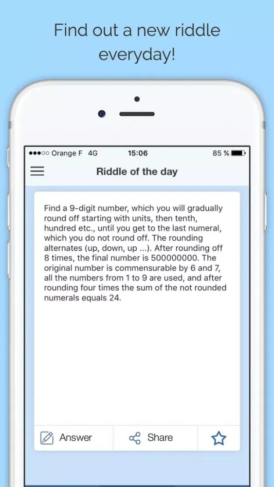 Riddles and brain challenges - Free Ekran Görüntüleri