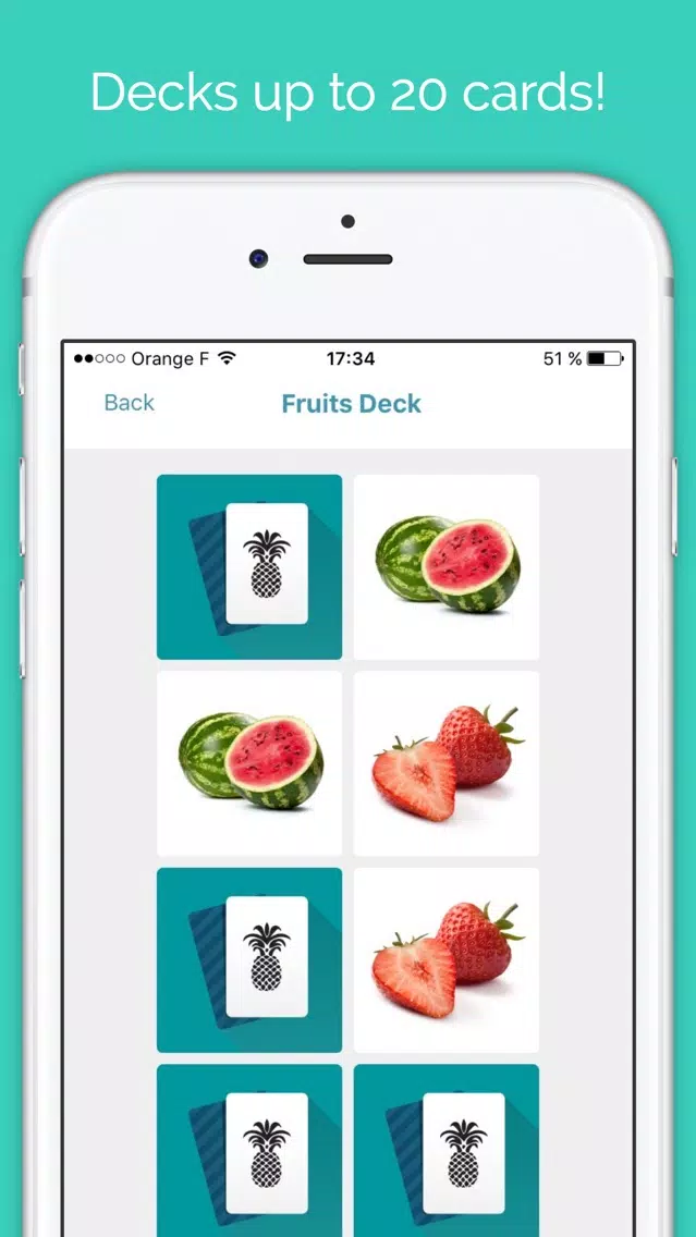 Memory cards free - Brain challenge Screenshots