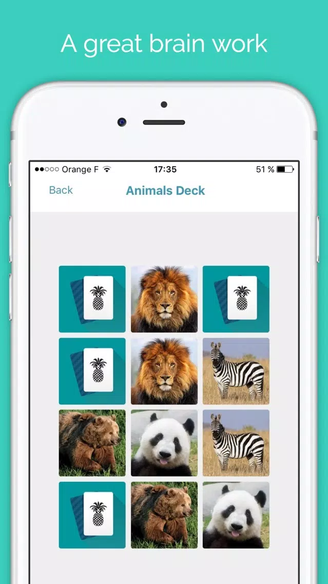 Memory cards free - Brain challenge Screenshots
