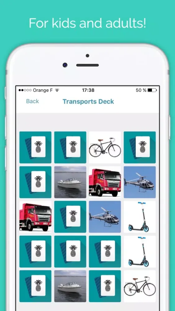 Screenshot di Memory cards free - Brain challenge